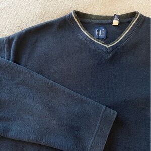 Vintage Navy Blue Sweater